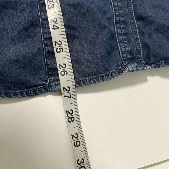 Vtg Ralph Lauren Jean Company Denim Shirt Large Button Down Long Sleeve Cotton - Picture 14 of 14